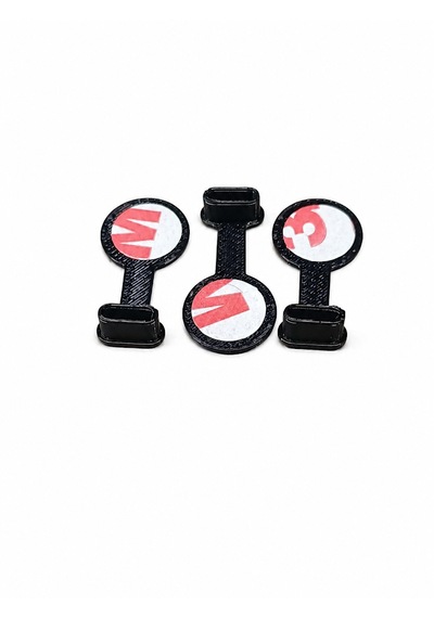 Type-c Yapışkanlı Toz Koruma Tıpası Yuvarlak 3 Lü Set Şarj Girişi Koruyucu Premium