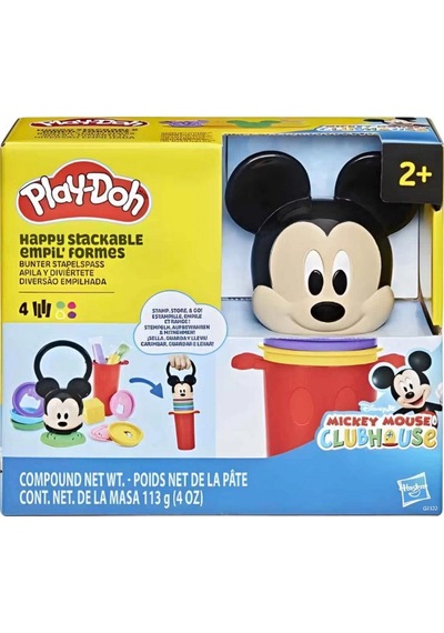 Junior Happy Mickey Mouse Oyun Hamuru Seti Kırmızı