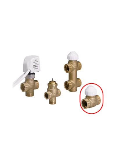 Watts Wt-213112p Pn16, Dn15 İki Yollu Dişli Fan-coil Vana Gövdesi , Kvs 1,7