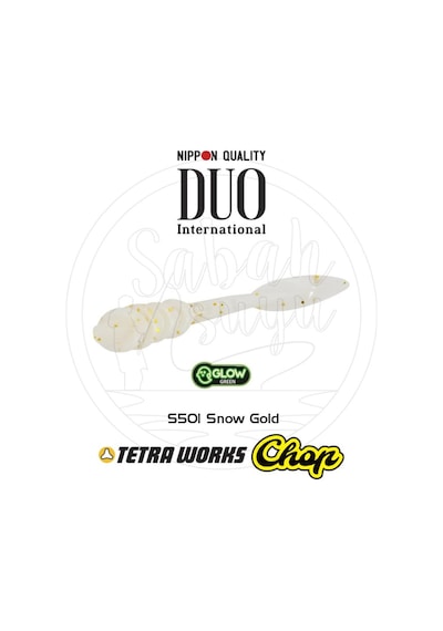 Duo Tetra Works Chop Lrf Silikon 35Mm. S501 Snow Gold