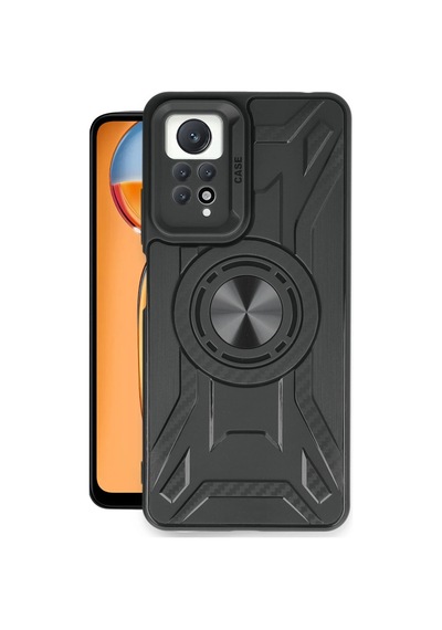 Muratech Newface Xiaomi Redmi Note 12 Pro 4g Kılıf Lincoln Silikon - Siyah