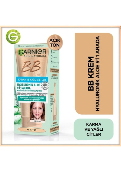 Bb Krem Mucizevi Cilt Kusursuzlaştırıcı Açık Ton 40ml Belirtilmemiş