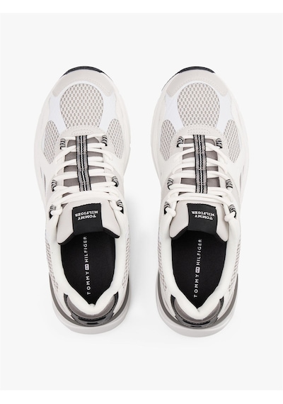 Tommy Hilfiger M Runner Tech Mıx Erkek Gri Spor Ayakkabı - Fm0fm05567 Gri