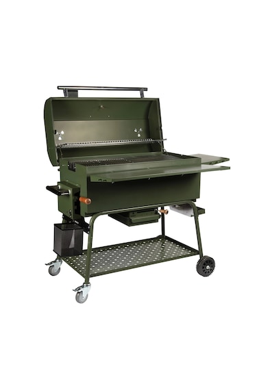 Igrıll Barbekü 1000 Mm Kömürlü Mangal Yeşil
