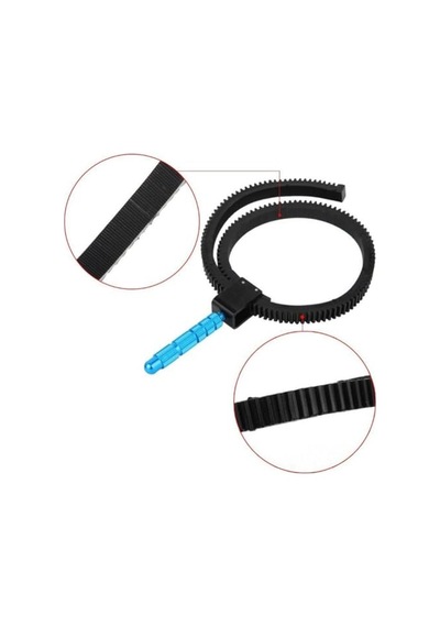 Dslr Kamera Focus Ring Ayarlı Takip Konsantrasyon Halkası Alüminyum Zoom Dişli Halka
