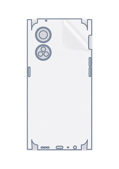 Oppo Reno8 T Uyumlu Fullbody Arka Kaplama Hidrojel Koruyucu Film 04473444