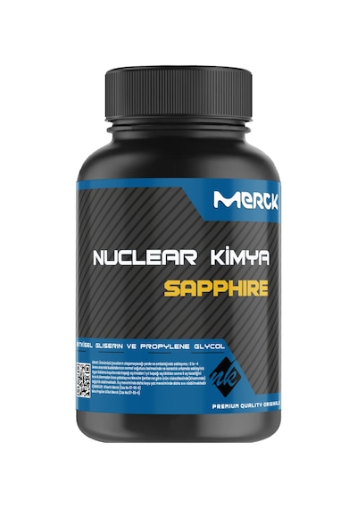 Merck Base- 3M Merck Sapphire 100 ML 0 MG 80-20 GLISERİN