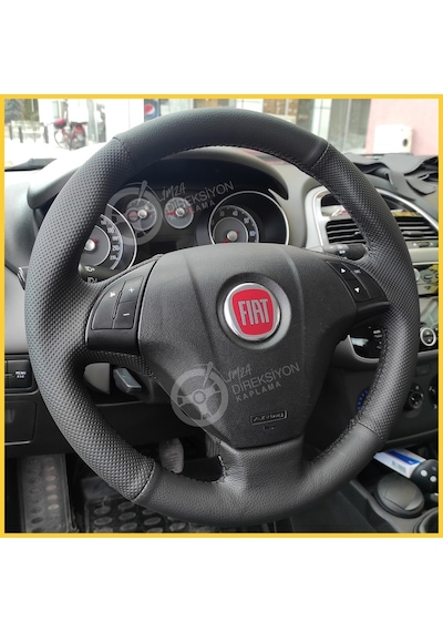 Fiat Linea (Tuşlu) Araca Özel Direksiyon Kılıfı