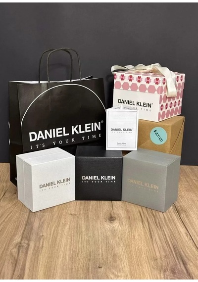 Daniel Klein Beyaz Gri Kadran Fonksiyonlu Takvimli Özel Kutulu Çelik Kordon Renk Atma Yapmaz 30 Mt S Çok Renkli
