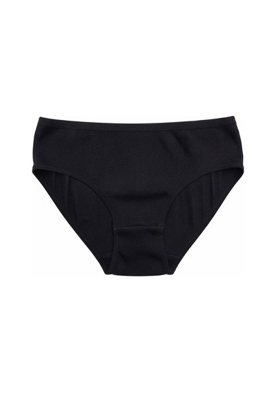 12 Adet Özten Bayan Likralı Kaşkorse Bikini Külot 204 Siyah
