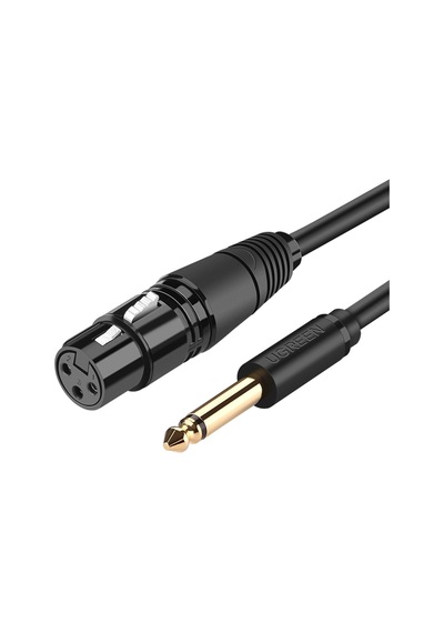 Ugreen 6.5mm Jack To Xlr Dişi Mikrofon Ses Bağlantı Kablosu 2 Metre, 20719
