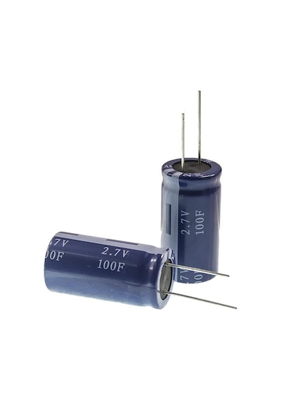 100F 2.7V Kondansatör Pil - Süper Kapasitör