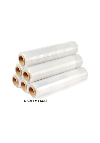 Mega Palet Streçi ( Süt Beyaz Renk ) 2000 Gr - 23 Micron