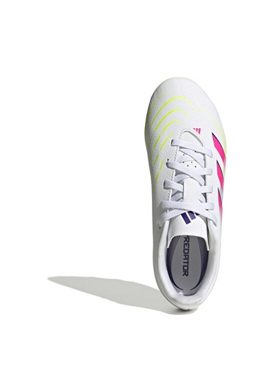 Adidas Predator Club Fg/mg J Çocuk Çim Zemin Kramponu Id3810 Beyaz Beyaz