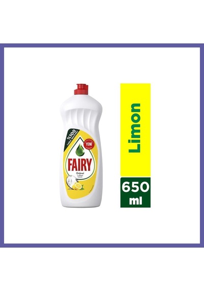 Bezos Sıvı Bulaşık Deterjanı Limon 650ml 1 Adet Nıda