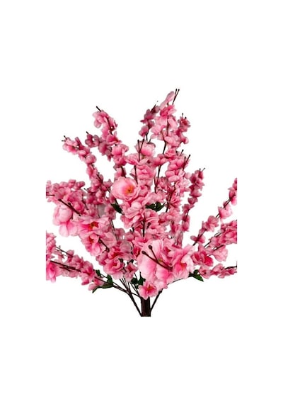 Yapay Ağaç Pembe Japon Kiraz Çiçeği Hazır Gövdeli Bahardalı Ağacı 100cm Sakura Çiçeği