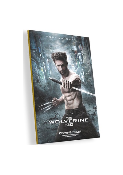 Cakasepetim The Wolverine Film Poster Ahşap Mdf Tablo