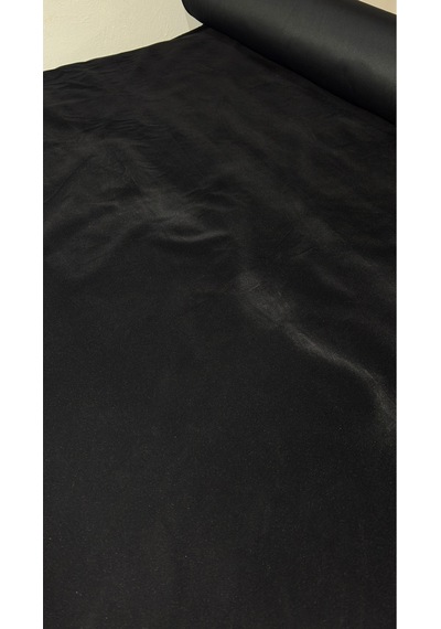 Flok Süet Suni Deri 100 X 150 Yapışkansız Siyah