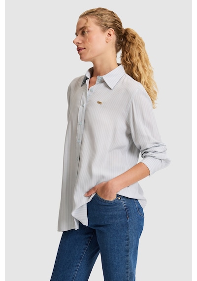 U.s. Polo Assn. Kadın Açık Mavi Gömlek Desenli 50324758-vr003 Acık Mavı