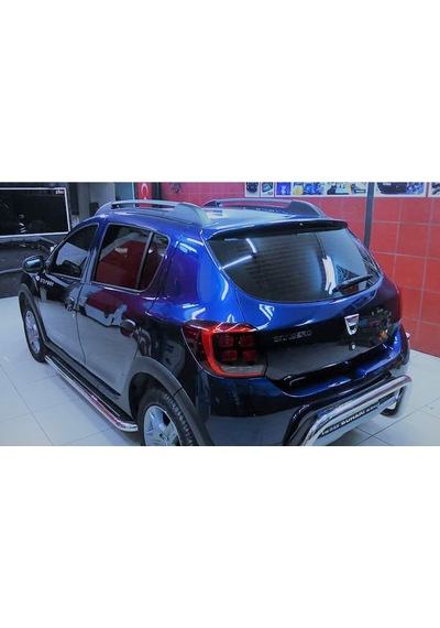Dacıa Sandero Stepway 2012-2020 Arka Koruma Barı Yüksek - 60 - U Model