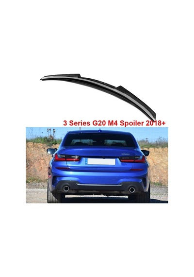 Bmw 3 Serisi G20 Bagaj Üstü Spoiler Piano Black 2019-
