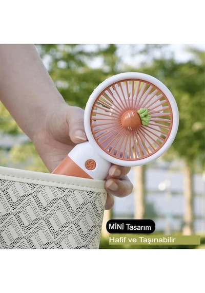 Taşınabilir Şarjlı Mini Fan