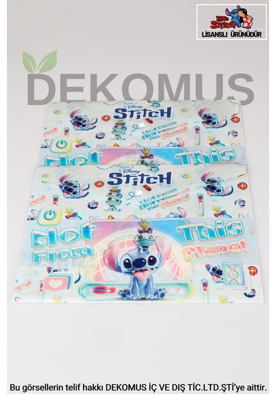 Dekomus İle Yeni Sezon Lisanslı Stıtch Tekli Çıtçıtlı Dosya