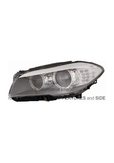 Bmw 5 Serisi 2010-2013 Ön Far Elektrikli Motorlu Xenon Tip Sol Oem No: 63117271911