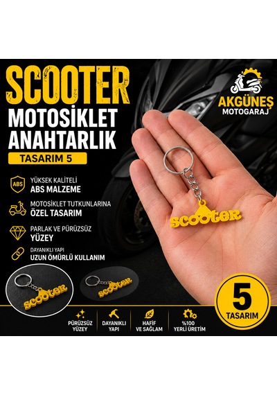 7 Çeşit Motosiklet Temalı 3d Anahtarlık Motosiklet Severlere Özel