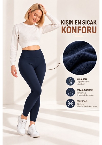 Mrm Pro Kadın Kışlık Polar Tayt Toparlayıcı Yüksek Bel Esnek Tayt Sıcak Tutan İç Polar Spor Tayt Lacivert Lacivert Mrm Pro Kadın Kışlık Polar Tayt Toparlayıcı Yüksek Bel Esnek Tayt Sıcak Tutan İç Polar Spor Tayt Lacivert Lacivert