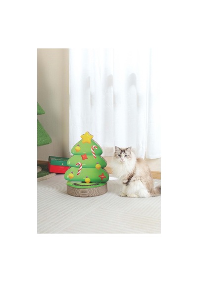 M-pets Chrıstmas Kediler İçin Noel Ağacı Karton Tırmalama M-pets Chrıstmas Kediler İçin Noel Ağacı Karton Tırmalama
