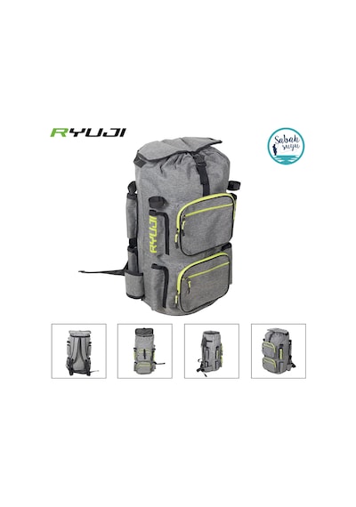 Ryuji Balıkçı Sırt Çantası 55 Litre Gri