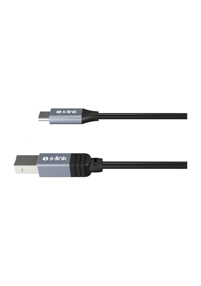 S-link Sl-u2004 Usb2.0 1.5m Metal Başlıklı Siyah Yazıcı Kablosu