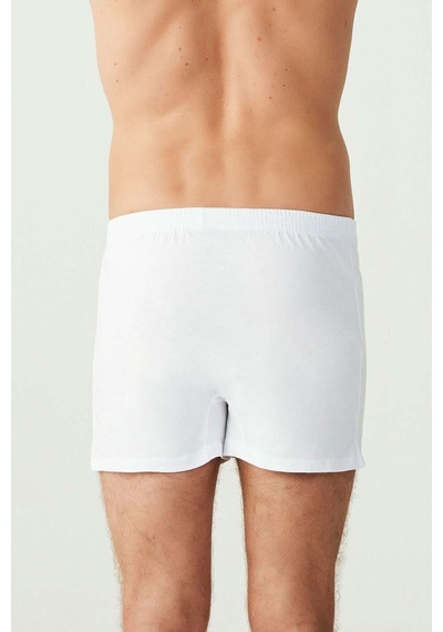 U.S. Polo Assn. U S Polo Assn Erkek Beyaz Boxer Şort 2559 Beyaz