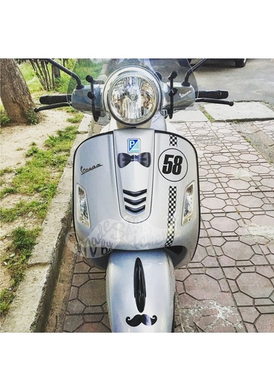 Bay Etiket Bwtm2 Siyah Papyon Sticker