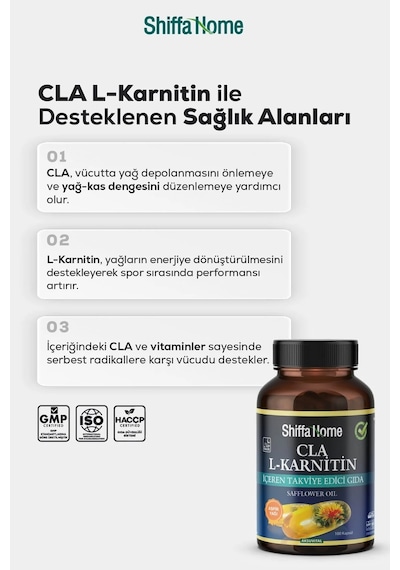 Aspir Yağı CLA L-Karnitin Softjel 1200 mg 100 Kapsül