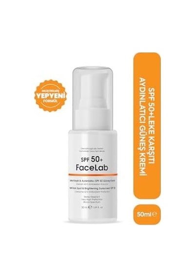 Facelab Yüksek Koruyucu Spf 50 Ve Leke Karşıtı Güneş Kremi 50 Ml 53693555