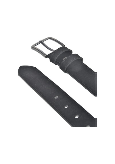 Deepsea Erkek Siyah 4 Cm Eninde Süet Kemer Suni Süet Spor Kemer 2402643 Siyah