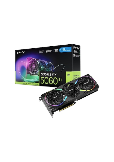 Pny Geforce Rtx 5060 Ti 16gb Gddr7 Oc Ekran Kartı Aeae1pny0053