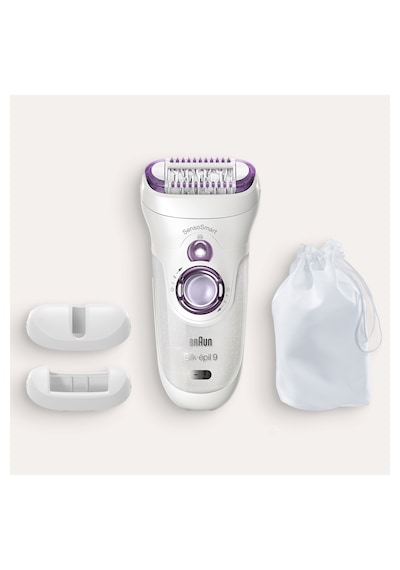 Braun Silk-épil 9 9700 SensoSmart, Kablosuz, Islak&Kuru, 3 Ek Par