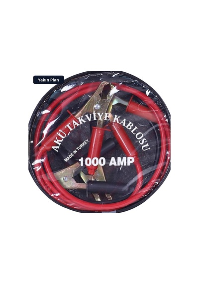 Trobus Araç Çantalı Akü Takviye Kablosu 35 Mm Kalınlık 1000 Amper