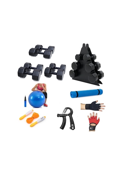 Ps Spor 3 Set Dambıl Ve Spor Seti Açıklamayı Okuyun
