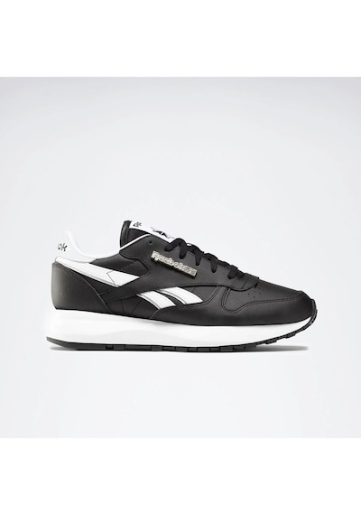 Reebok 100074549 Classıc Leather Sp Kadın Sneaker Ayakkabı Siyah - Beyaz Beyaz - Siyah