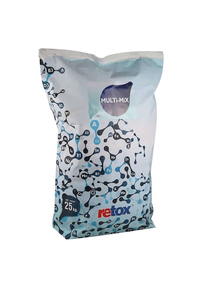 Retox Multimix Yüksek Süt Verimli Hayvanlar İçin Yem Katkı 20 Kg