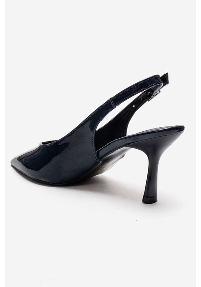 Esatsani Lacivert Rugan Arka Açık 9 Cm İnce Topuklu Özel Günler Davet Stiletto Kadın Ayakkabı Lacivert Rugan Esatsani Lacivert Rugan Arka Açık 9 Cm İnce Topuklu Özel Günler Davet Stiletto Kadın Ayakkabı Lacivert Rugan