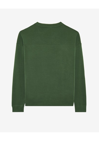 Skechers M Soft Touch Crew Neck Sweatshirt Erkek Haki Sweatshirt S242155-801 Haki