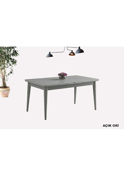 Kelebek Açılır Mdf Masa Mutfak,salon,yemek Odası Masası 60x100 Cm Gri