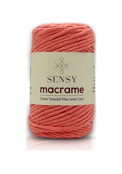 Sensy Premium Taranan Makrome Taranabilir Makrome Ipi Makrame Hobi Ipi Somon