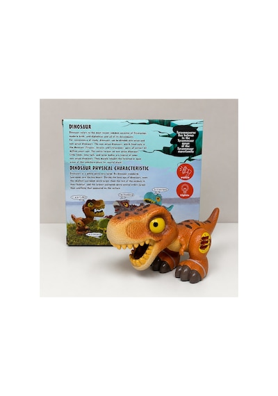Sesli Ve Işıklı Hareketli T-rex Dinazor Oyuncağı Gerçekçi Dinozor Oyuncak 3+ Yaş