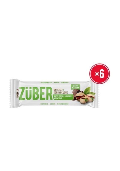 Meyve Bar Antep Fıstıklı Ve Kakaolu 40g X 6 Adet